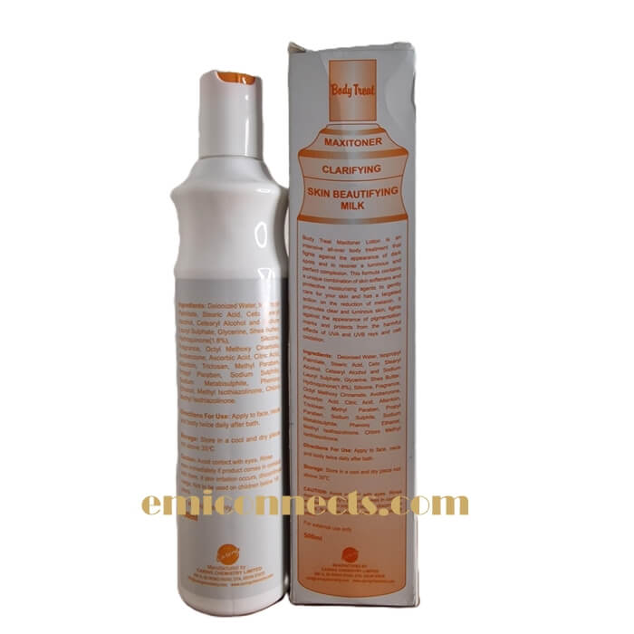 Body Treat CLARIFYING SKIN BEAUTIFYING LOTION MAXI TONER 500ml