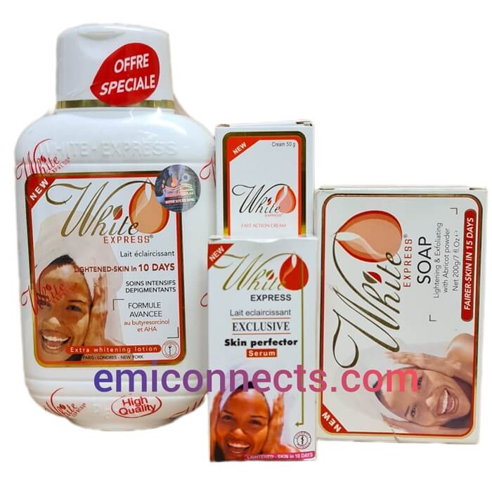White Express Carrot Active 10 Days Skin Lightening Products