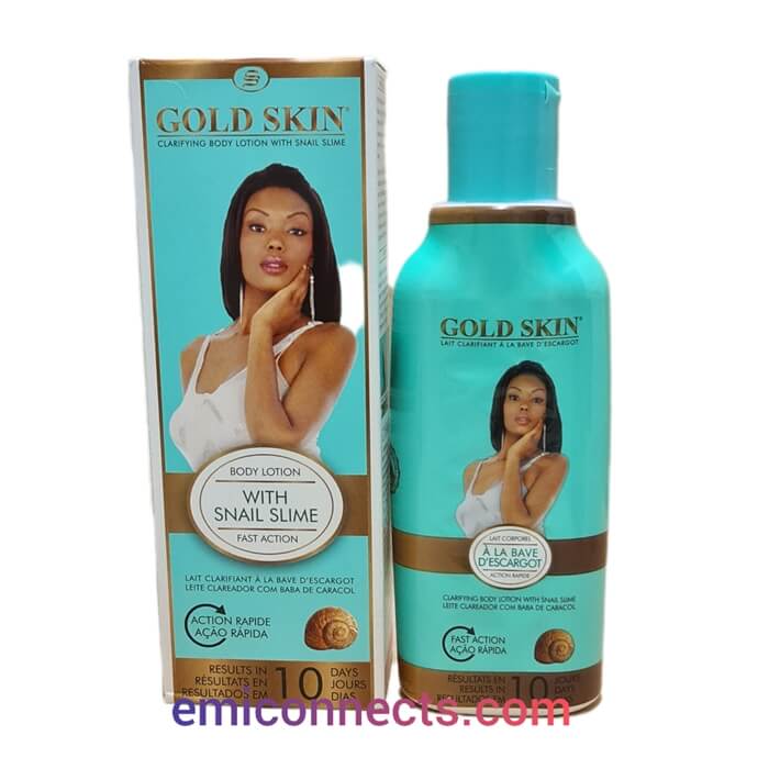 GOLD SKIN CLARIFYING BODY LOTION WITH SNAIL SLIME 250ML